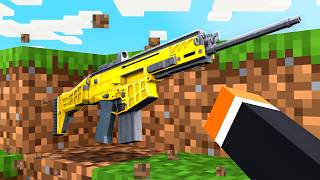 Minecraft, But EVERY Drop Is A GUN!
