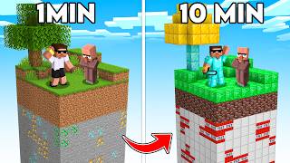 One Chunk, But The Chunk Changes EVERY MINUTE...