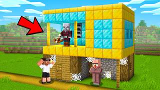 A Pillager Stole Our House in Minecraft..